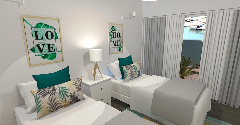 Fantastic 2-bedroom in the marina of Lagos