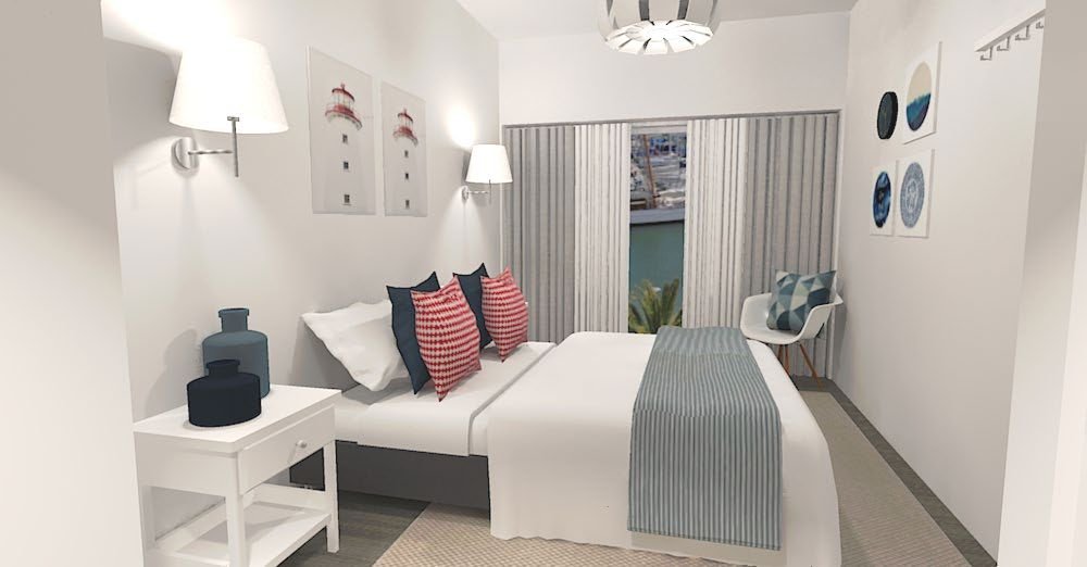 Fantastic 2-bedroom in the marina of Lagos